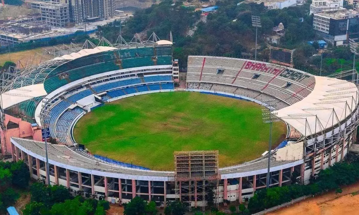 Rajiv Gandhi stadium at Uppal in Hyderabad to host two world cup matches of Pakistan