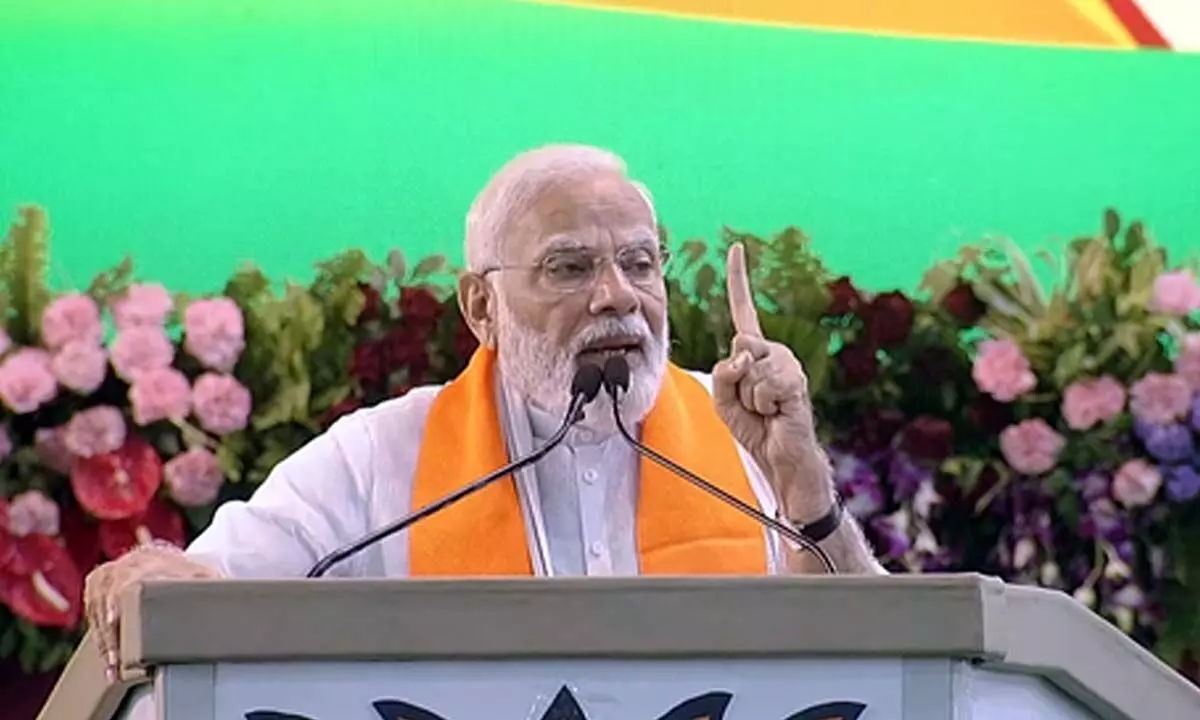 Oppn unity due to fear of jail, says PM Modi