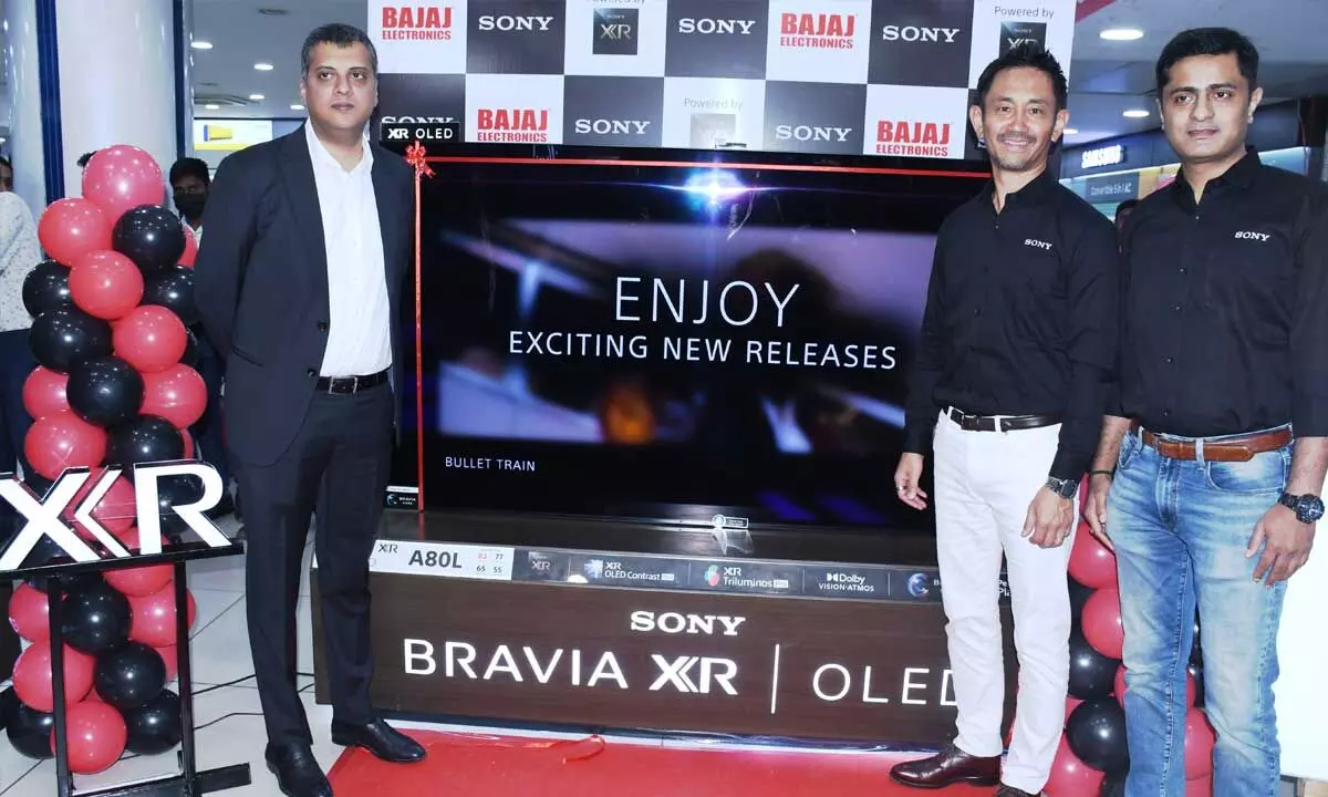 Sony unveils new TV lineup at Bajaj Electronics