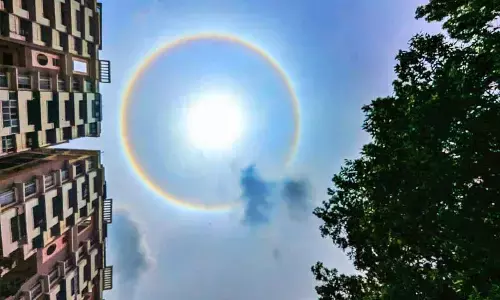 Hyderabad: A rare spectacle in the sky