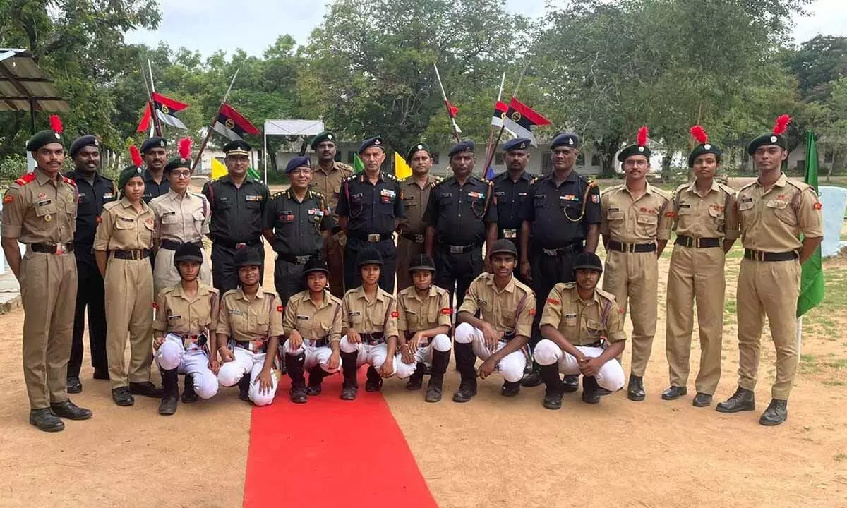 Group Commander visits 1 Telangana R&V Regiment