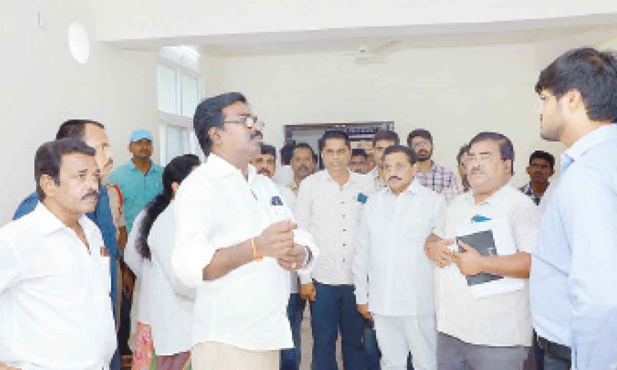 Final touches given to Khammam Medical College