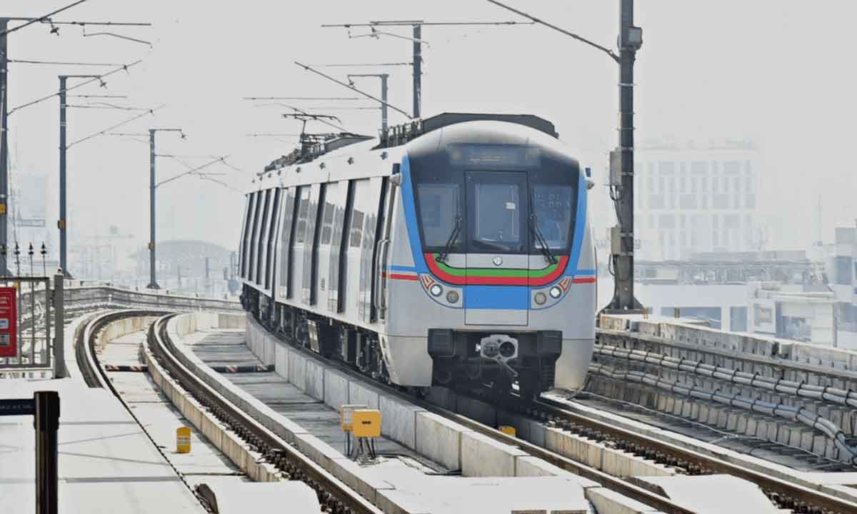 Hyderabad Metro Corridor Ii Train To Run With 30 Min Delay