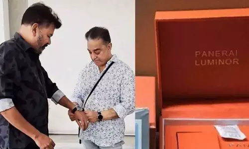 Director Shankar gets costly gift from Kamal Haasan Director Shankar gets costly gift from Kamal Haasan
