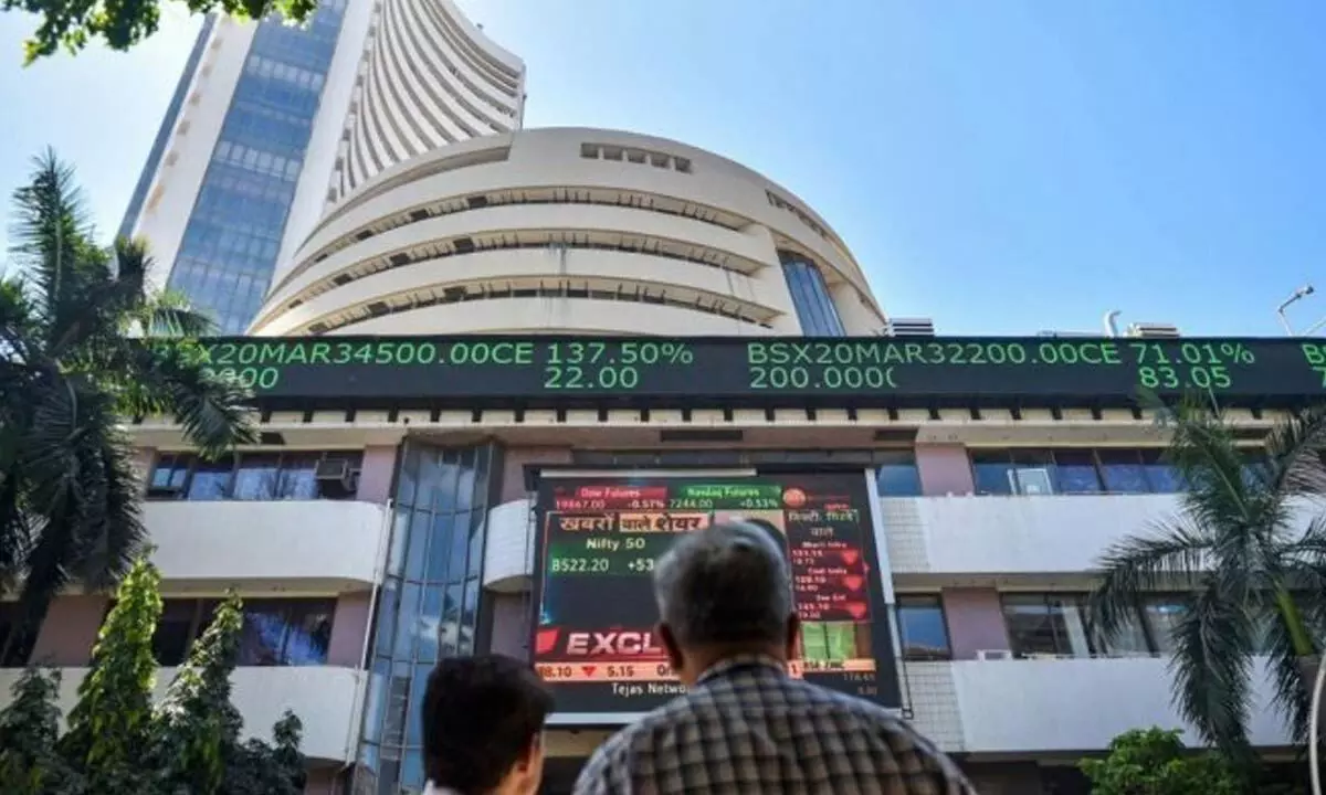 Sensex closes lower by 180 pts as RIL, HDFC Bank decline; snaps 3-day gaining streak