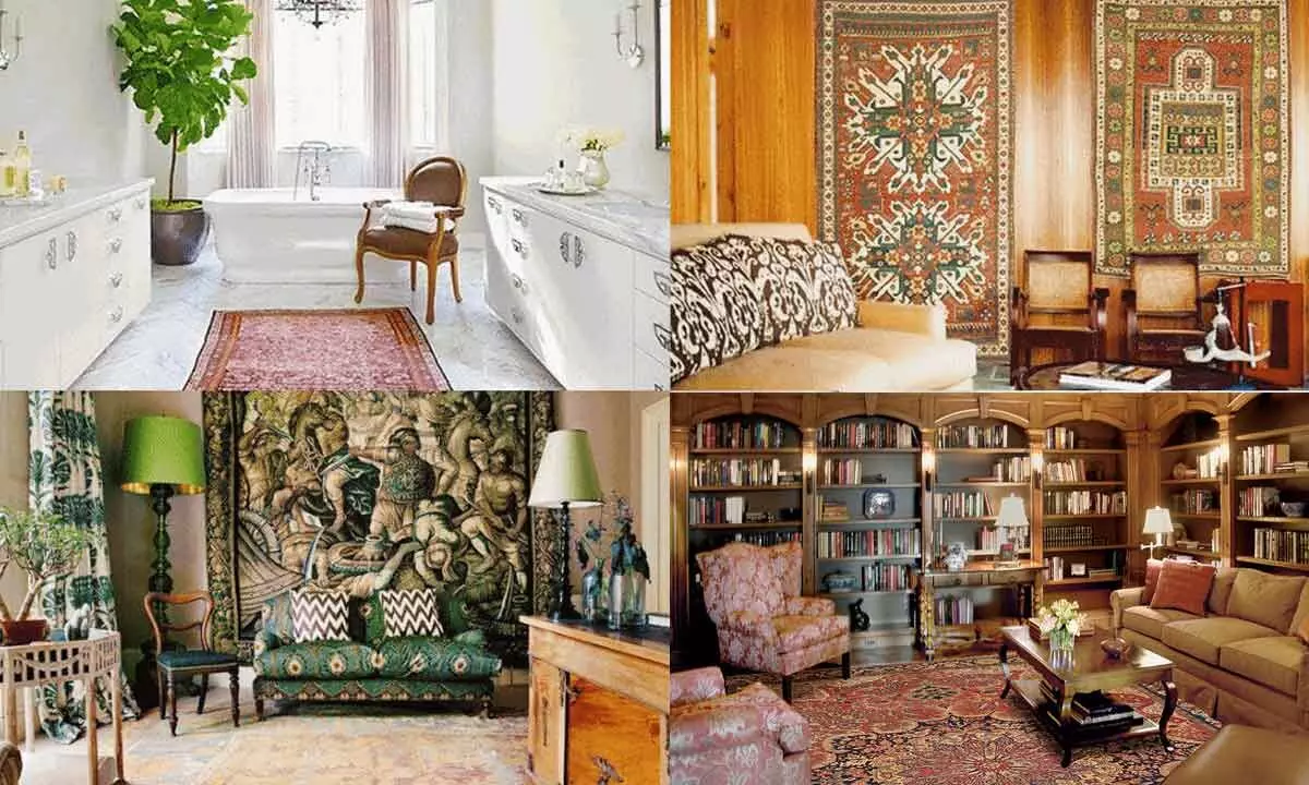 Timeless elegance: Antique rugs bring warmth and style