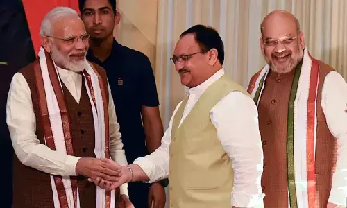 BJP top leadership reviewing party position in poll bound States