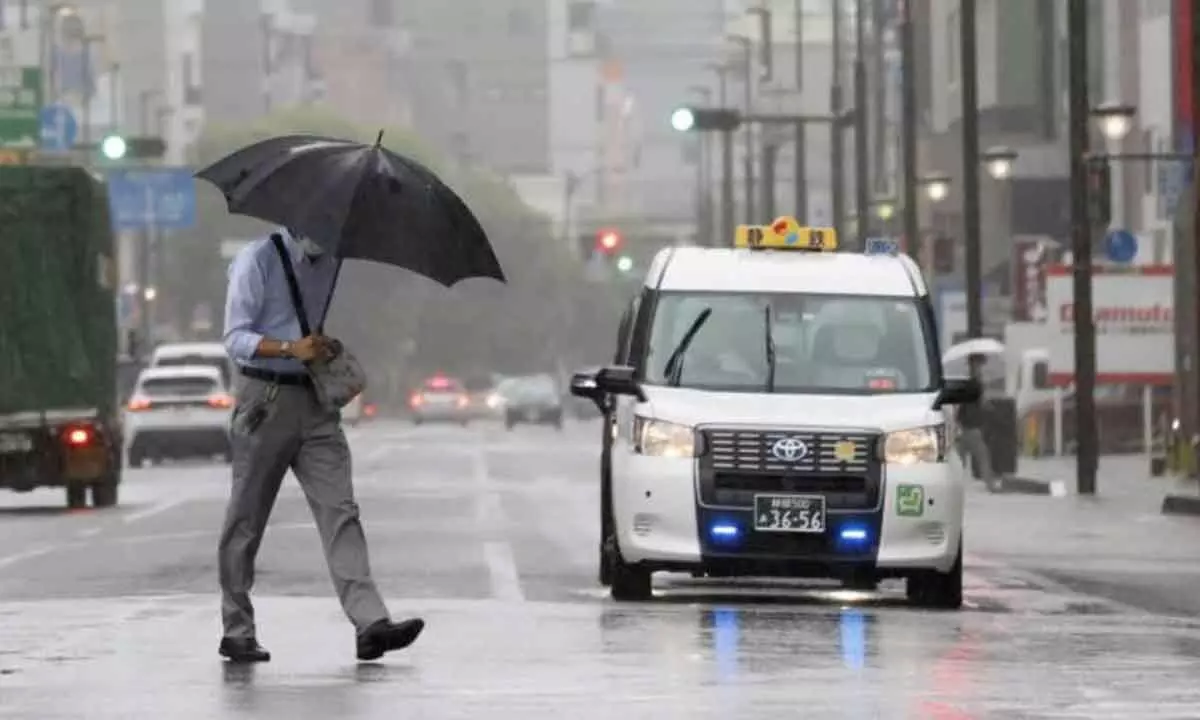 Weather office issues landslides warning for Japan