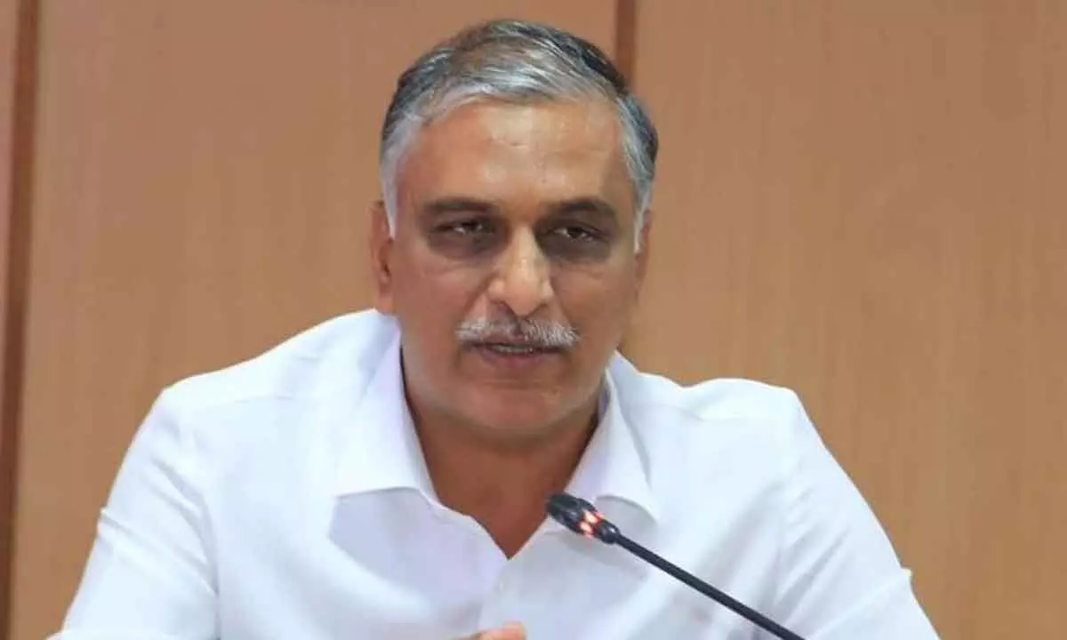 People threw Congress out of power for corruption, says Harish Rao