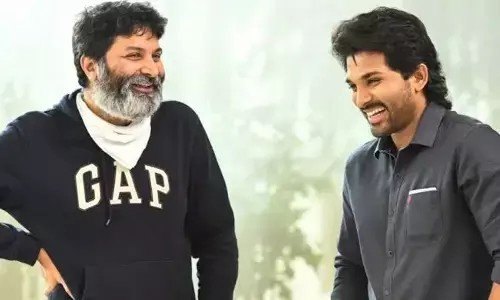 Trivikram Srinivas and Allu Arjun