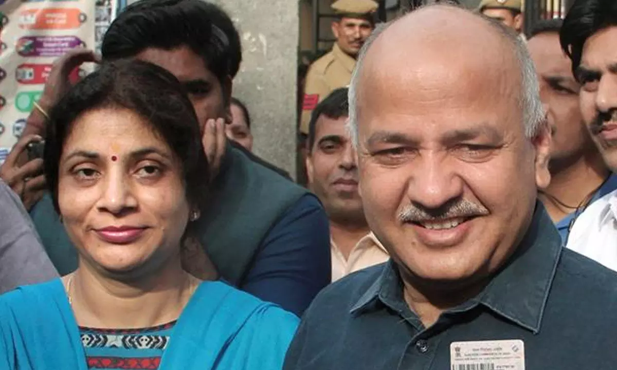 Seema Sisodia, wife of AAP leader Manish Sisodia, has been admitted to the hospital