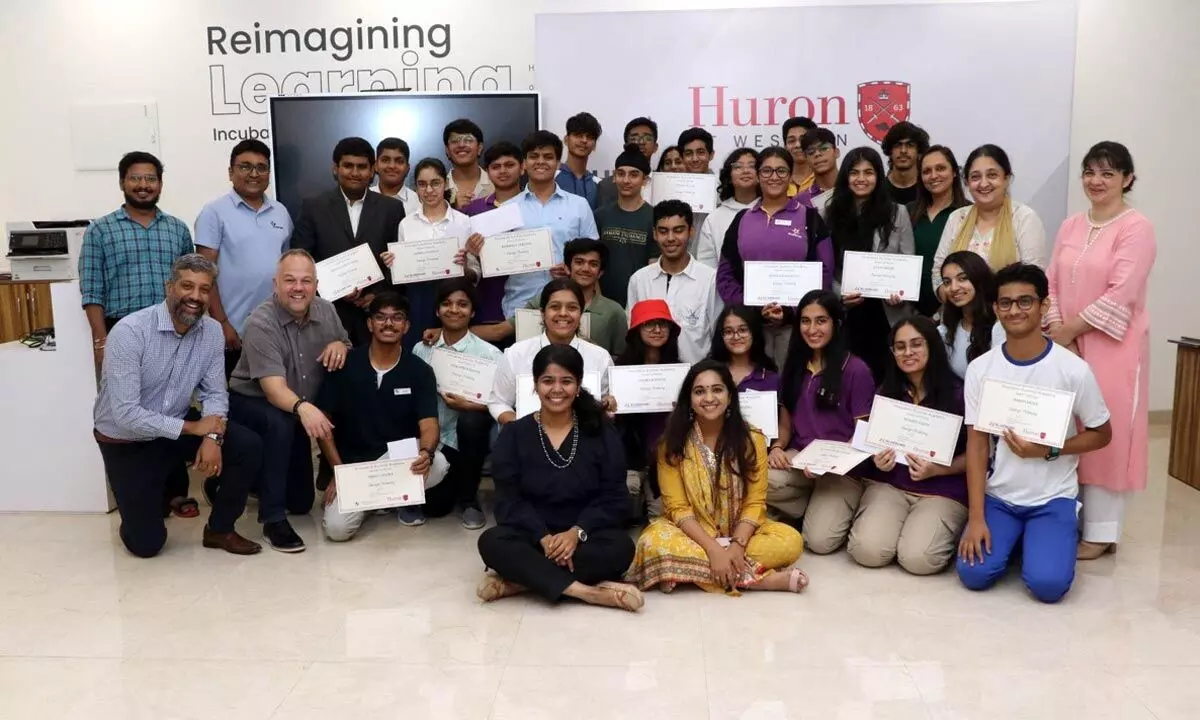 Student Ingenuity & Innovations: Huron Innovator Academy’s first time in India with Lighthouse Learning Group of Schools