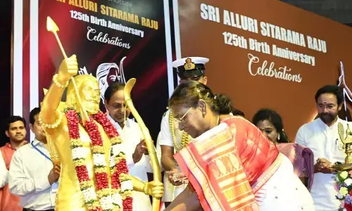 President Draupadi Murmu lauds efforts of Alluri Sitaramaraju