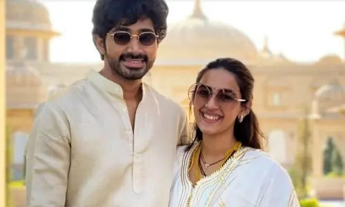 Chaitanya Jonnalagadda and Niharika Konidela