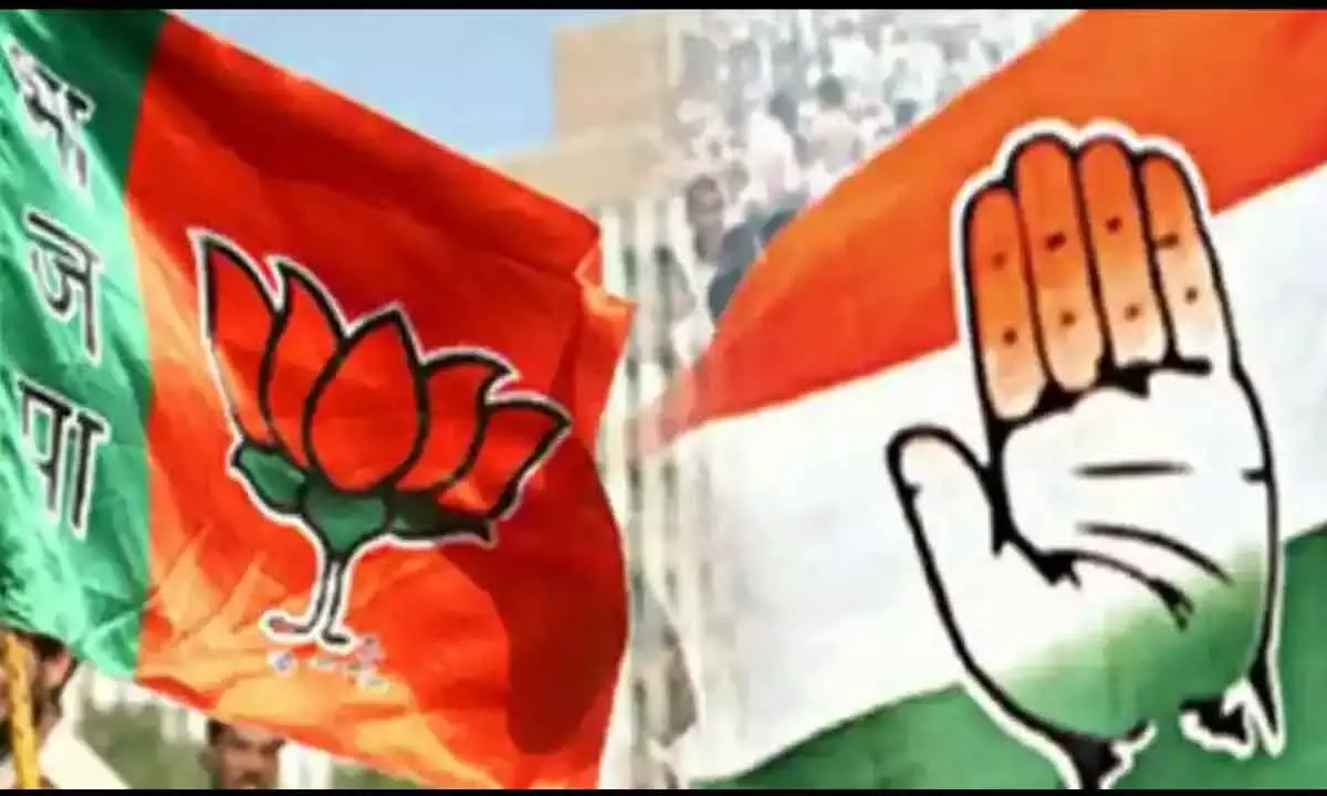 Congress rises even as BJP flounders in Karnataka