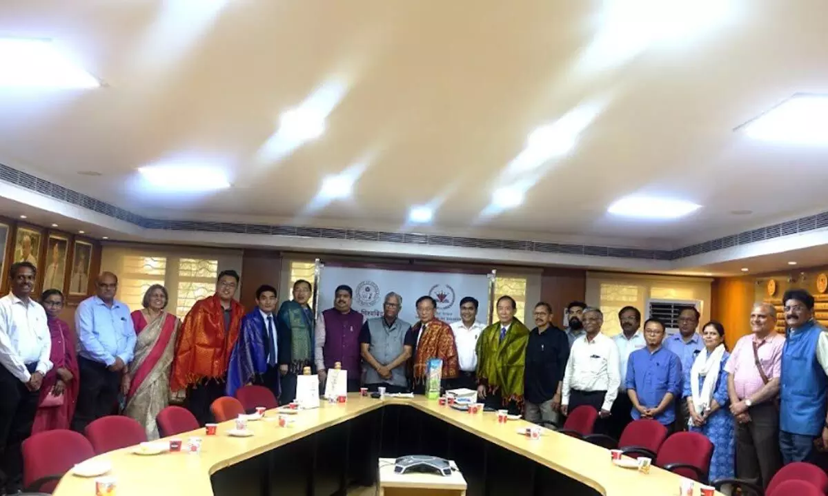 A delegation from Asia University, Taiwan visits University of Hyderabad