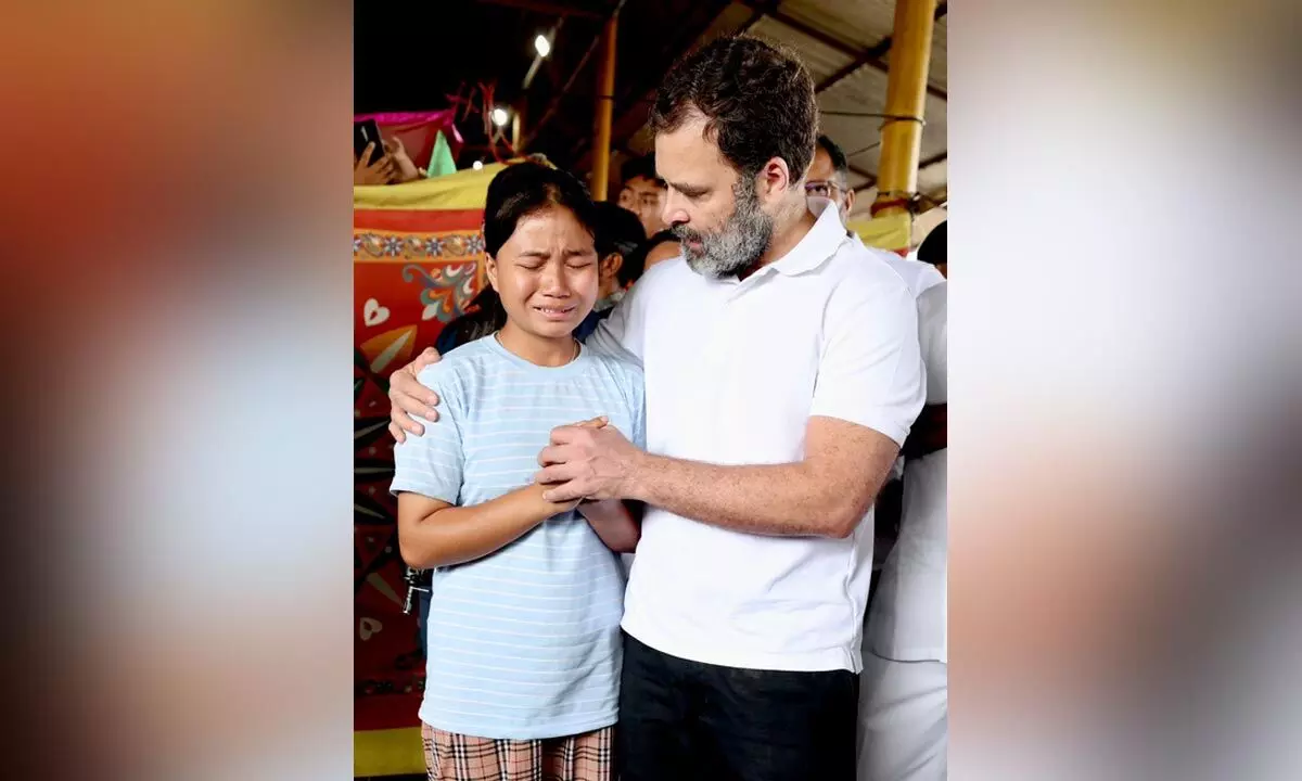 Rahul Gandhi says Manipur needs peace to heal, peace is the only way forward