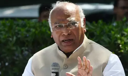 Congress president Mallikarjun Kharge