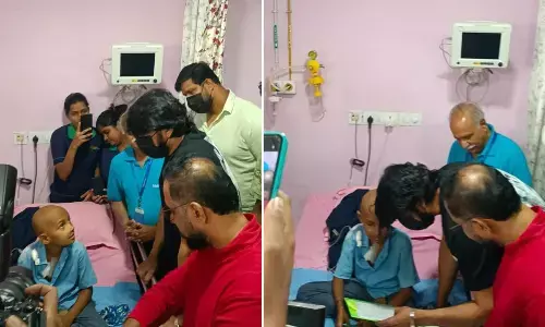 Kiccha Sudeep fulfills cancer victims wish