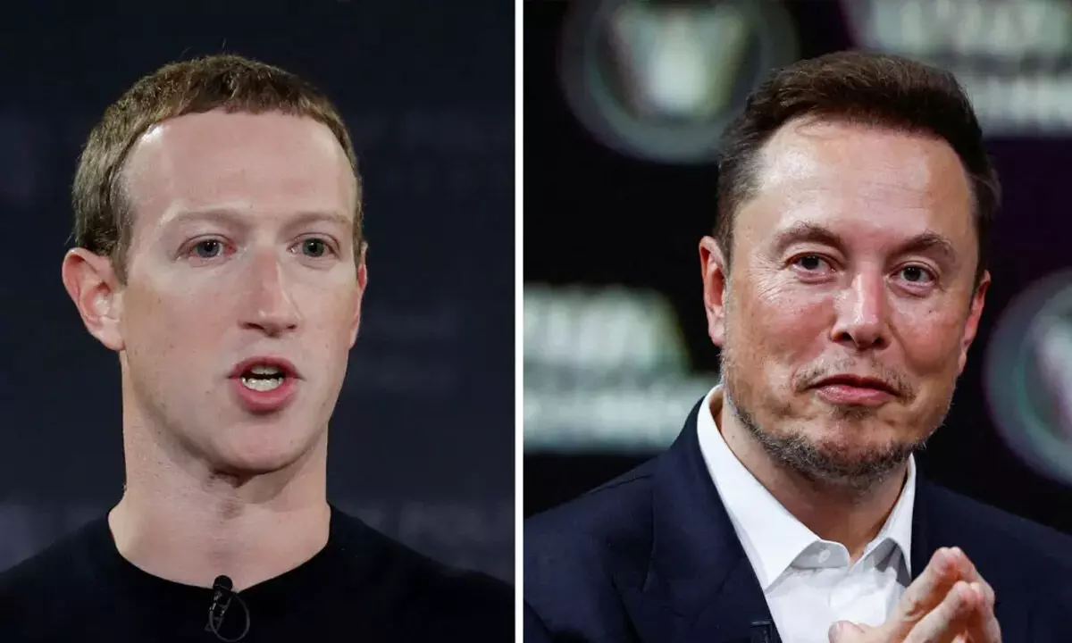 Mark Zuckerberg and Elon Musk