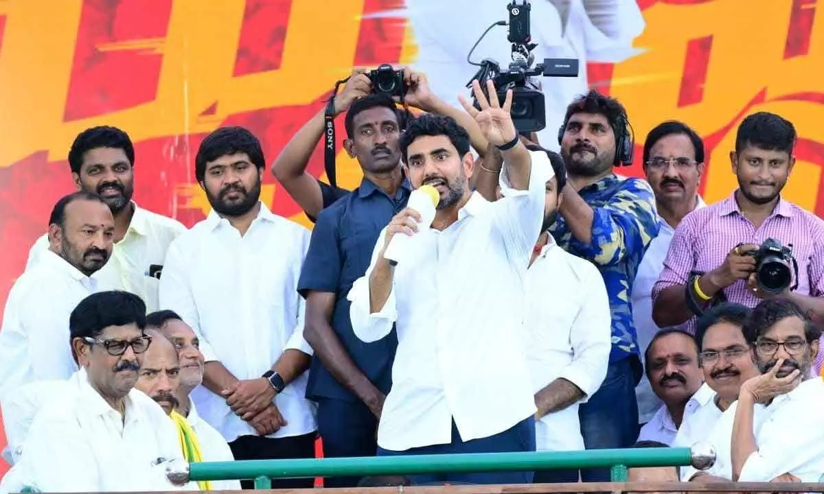Even God cannot save YSRCP from defeat in 2024 polls: Lokesh