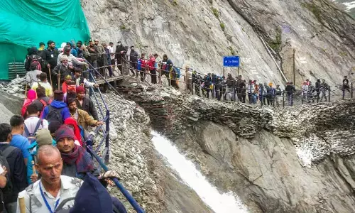 6K Amarnath pilgrims leave for Kashmir