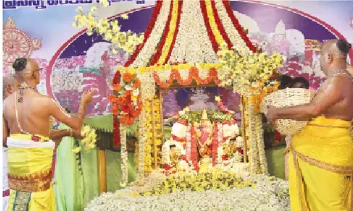 Pushpayagam performed with pomp at Appalayagunta