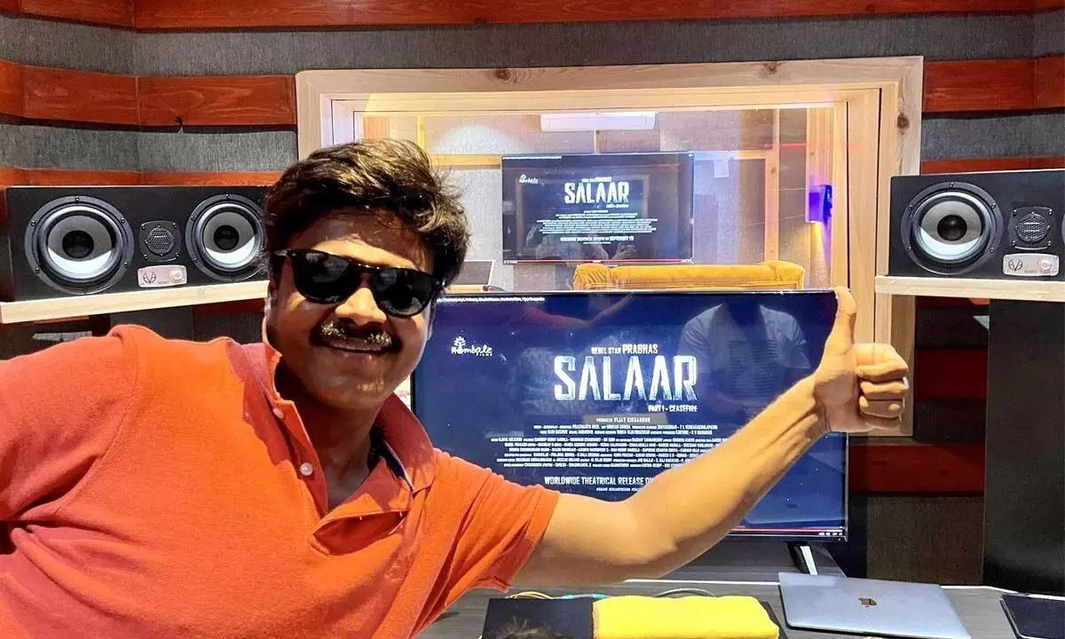 Saptagiri finishes dubbing for ‘Salaar,’ says film will collect Rs 2000 Cr at BO