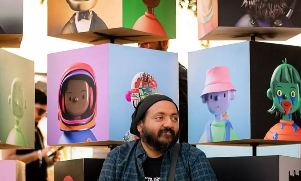 I’m that kid who didn’t give up playing with toys: Artist Amrit Pal Singh