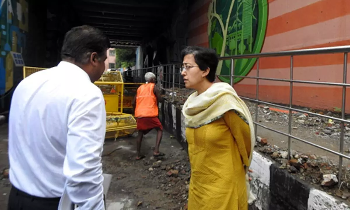 Waterlogging: We are working to tackle the situation, says Atishi