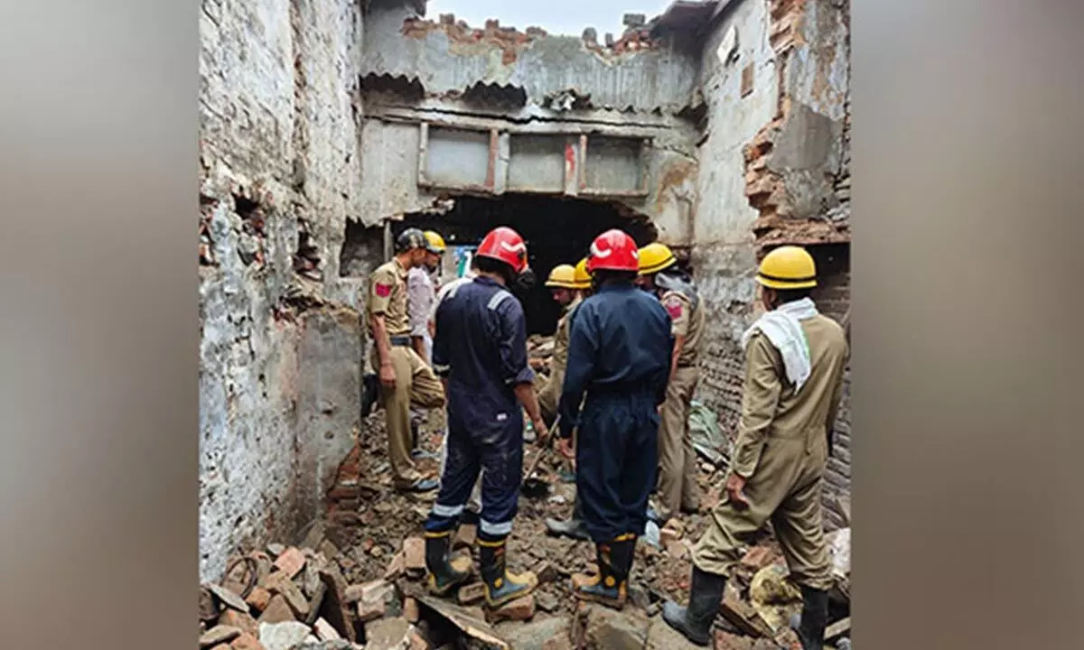 2 boys rescued after tin shed collapses in west Delhi: Officials