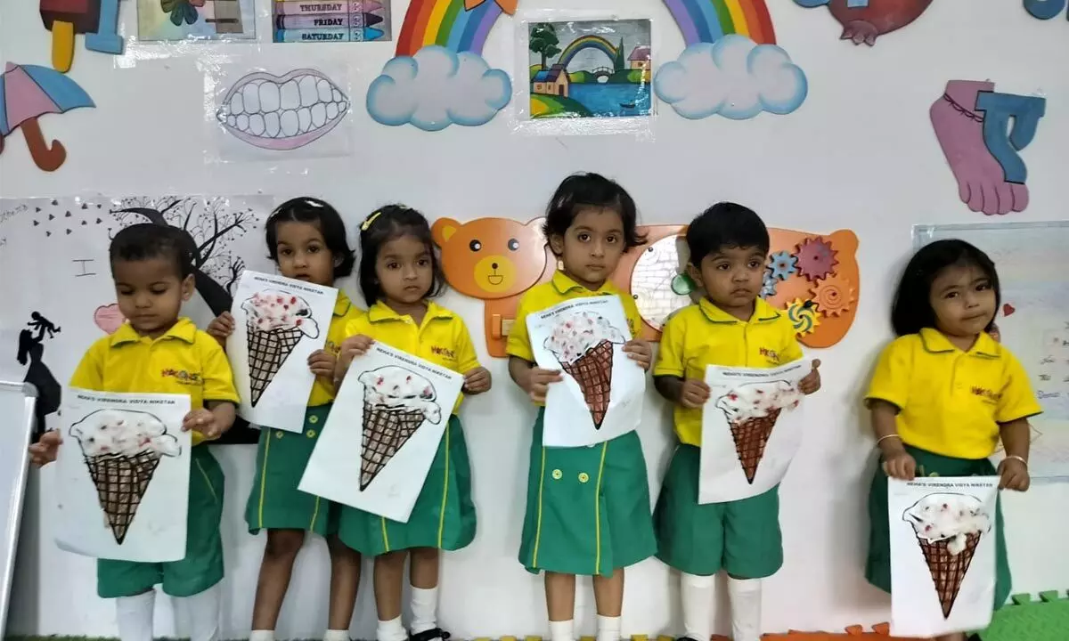 Makoons Play School celebrates Chocolate Day