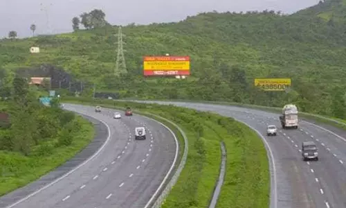 Two portions of NH caves in Delay in erecting retaining wall residents point out