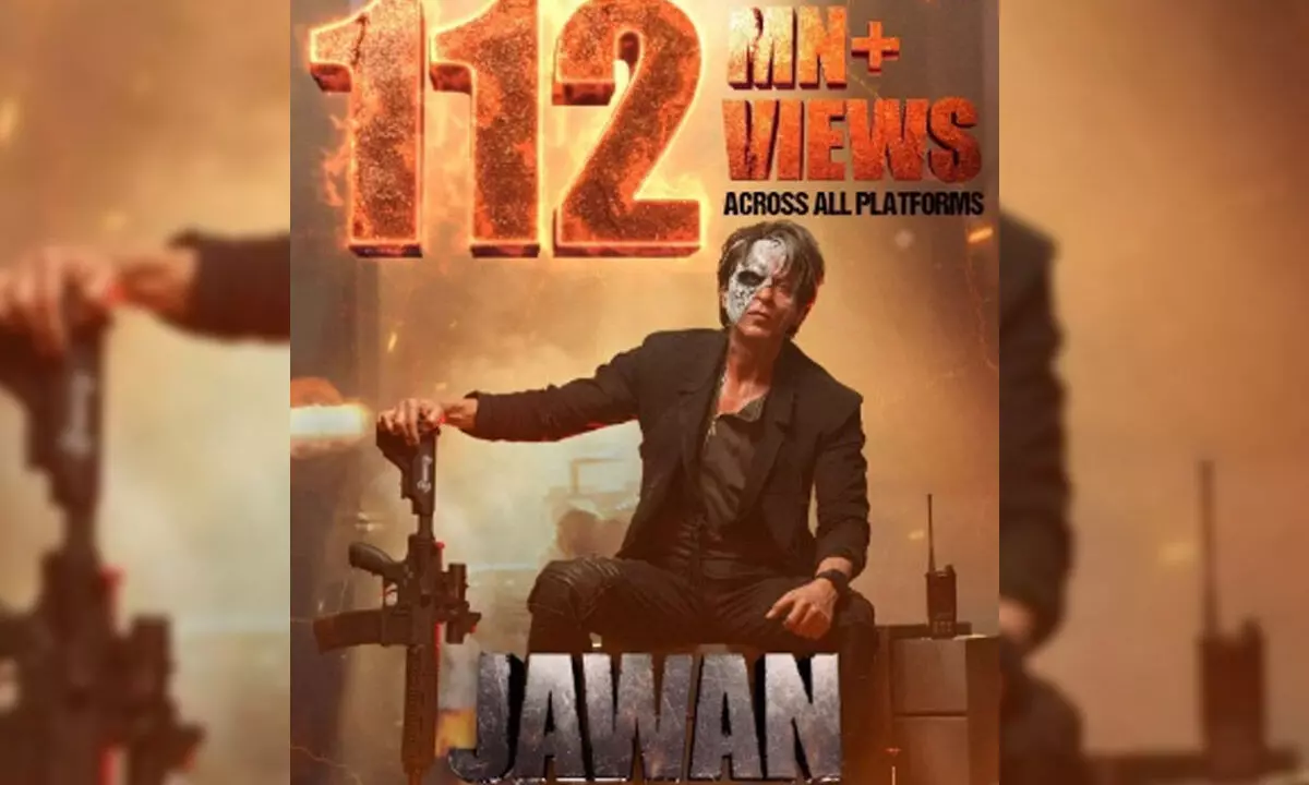 SRK’s ‘Jawan’ teaser clocks record 112 million views in 24 hours