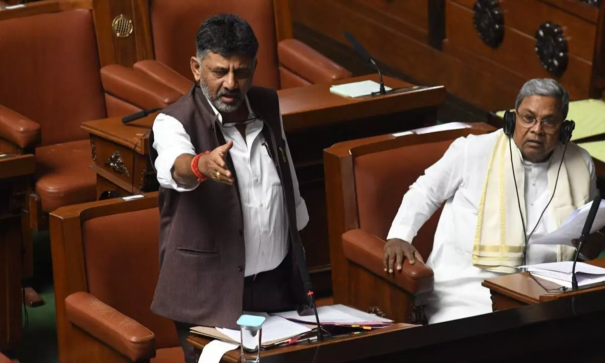 DCM DK Shivakumar lashed out at BJP MLA Yatnal in the assembly