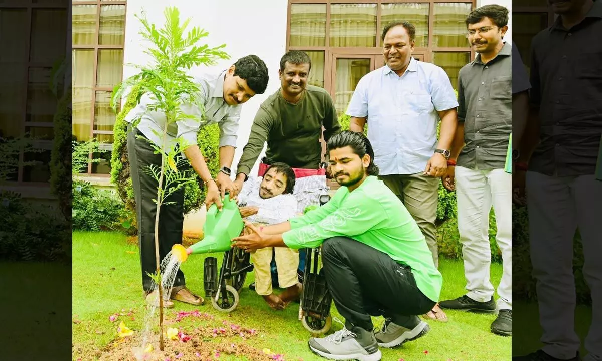 Nature lovers Supports “Green India Challenge”