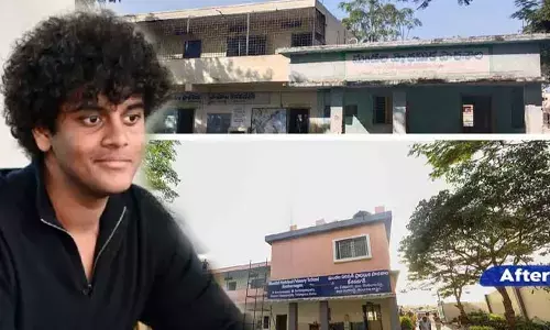 Himanshu develops govt school with Rs 1 crore