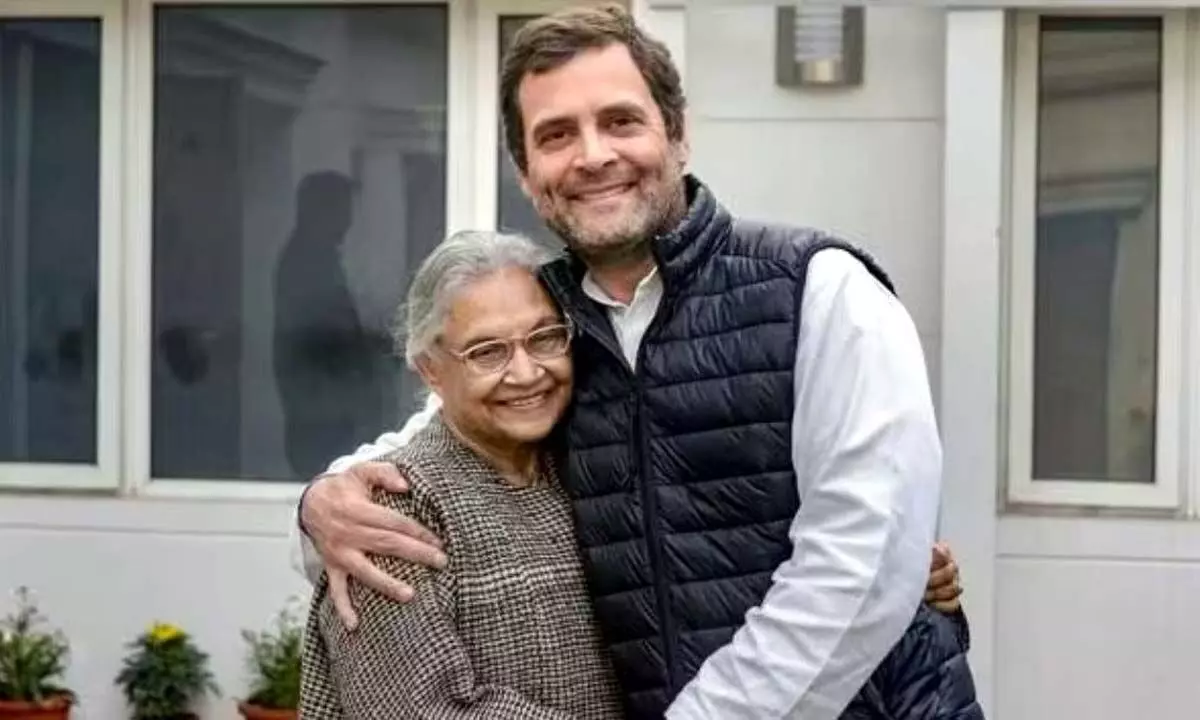 Rahul Gandhi might move into Sheila Dixits 3BHK flat in the fabled Nizamuddin East locality. | PTI