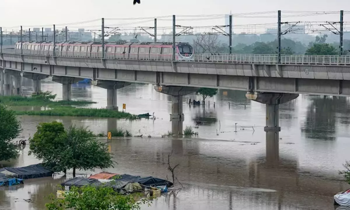 Delhi Rains: Rising Yamuna River Causes Inaccessibility In Delhi Metro