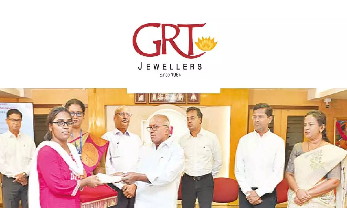 GRT Jewellers distributes scholarships worth Rs 50 lakh