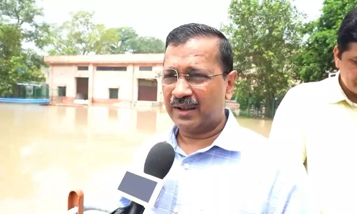 Delhi CM Kejriwal appeals people to help flood affected people