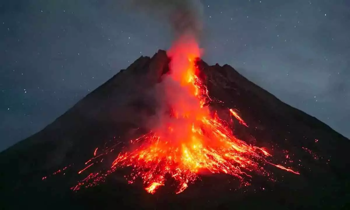 Indonesias Mt. Merapi erupts 16 times in 24 hours