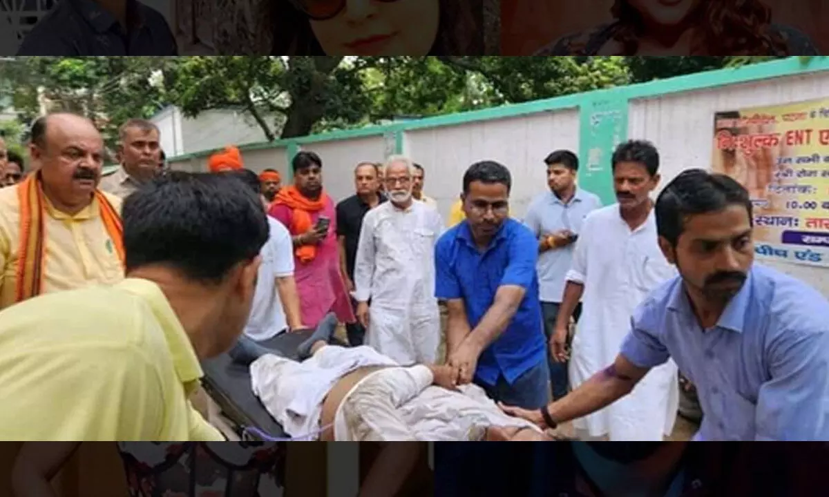 BJP leader killed in police lathi-charge in Patna