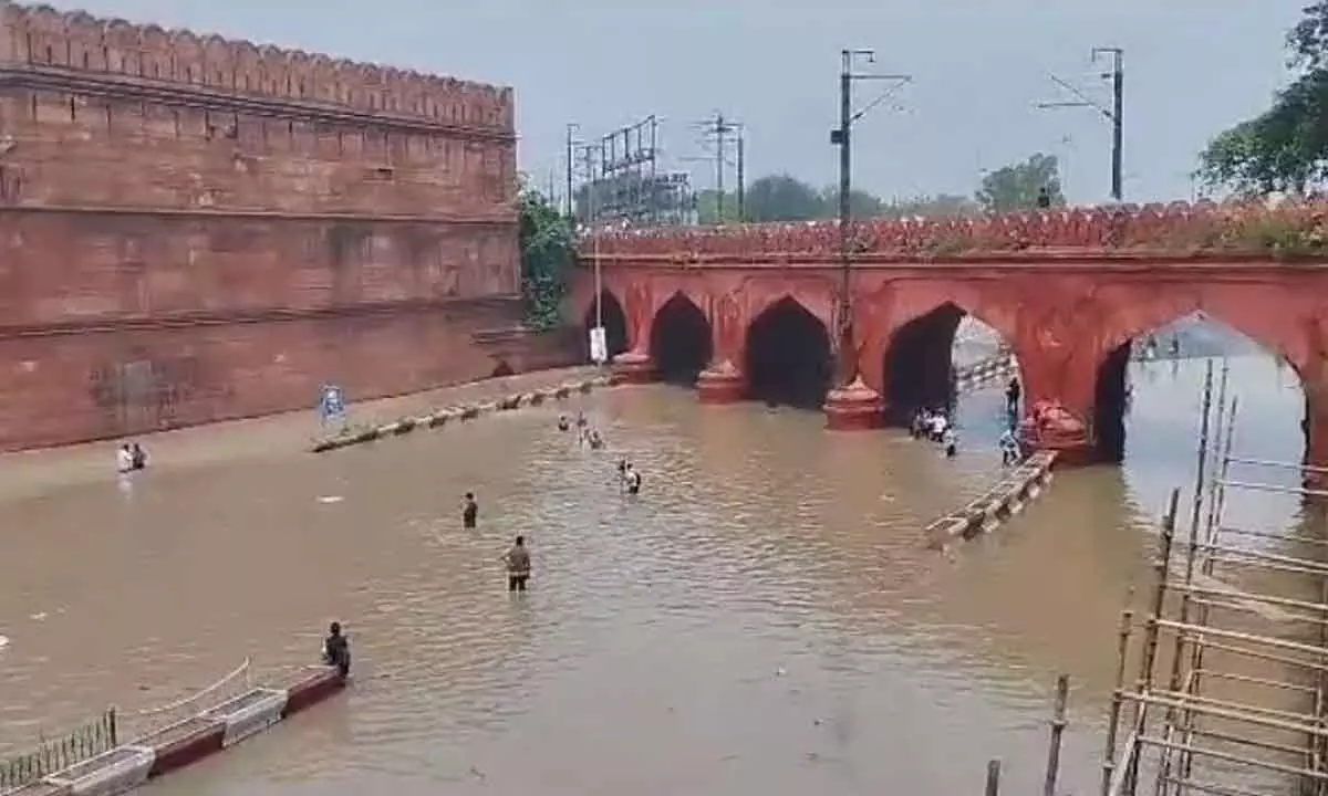 Delhi Rains: Red Fort, Delhi Secretariat under flood waters