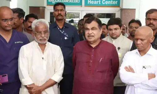 Nitin Gadkari all praise for TTDs Sri Padmavati Childrens hospital