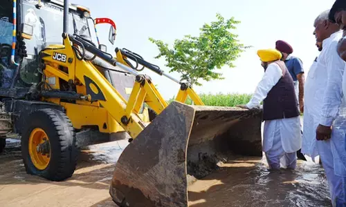 Punjab CM inspects flood relief operations, orders ‘girdwari’ to assess loss