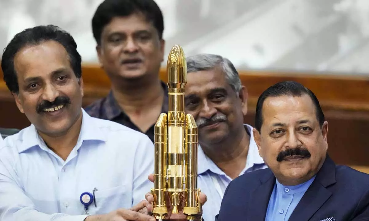 Chandrayaan missions propelled India into a global player in space technology: Jitendra Singh