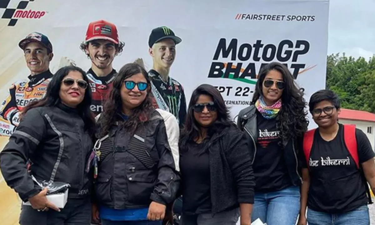 400 bikers kickstart Hyderabad part of MotoGP Bharat’s city tour