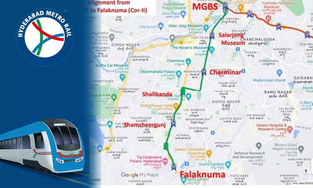 Hyderabad: Preparatory works begin for Old City Metro Rail