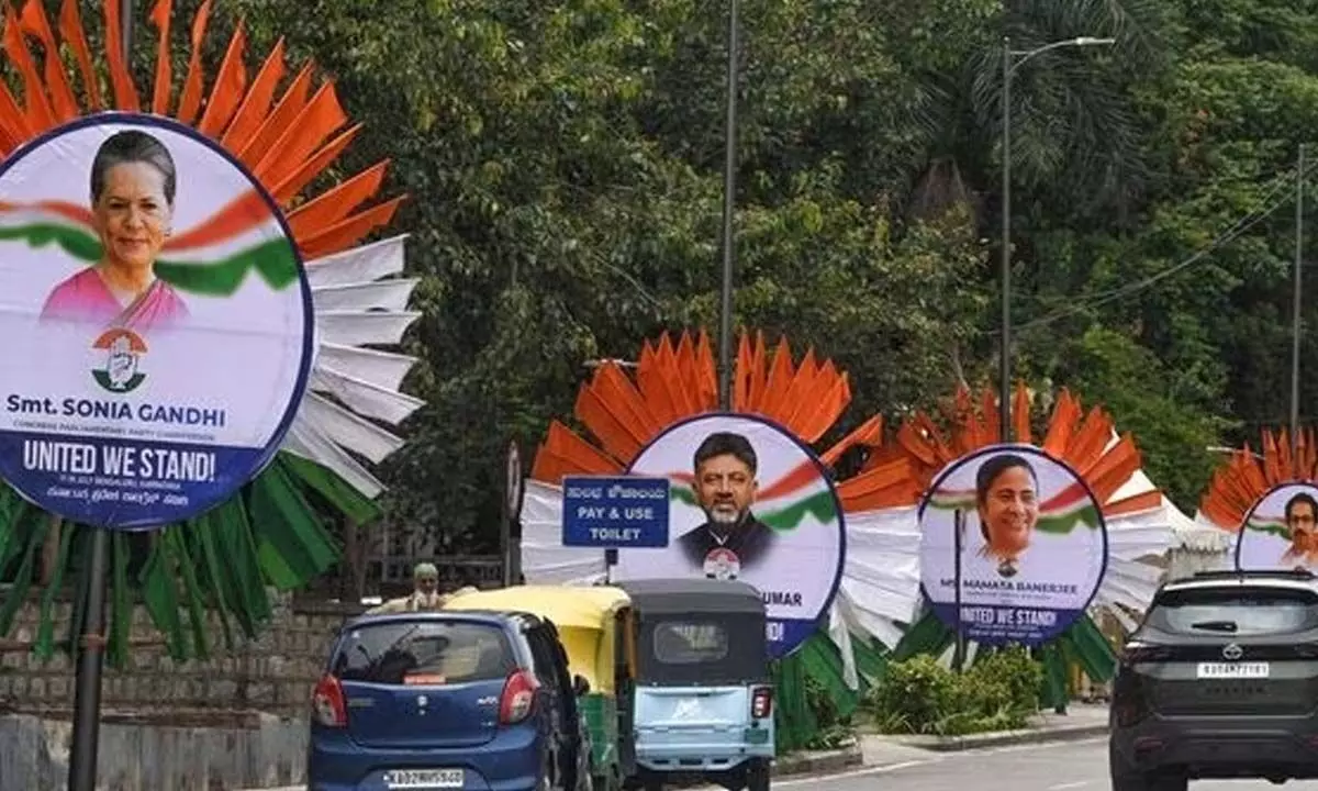 United we stand-26 Opposition parties converge at Bengaluru